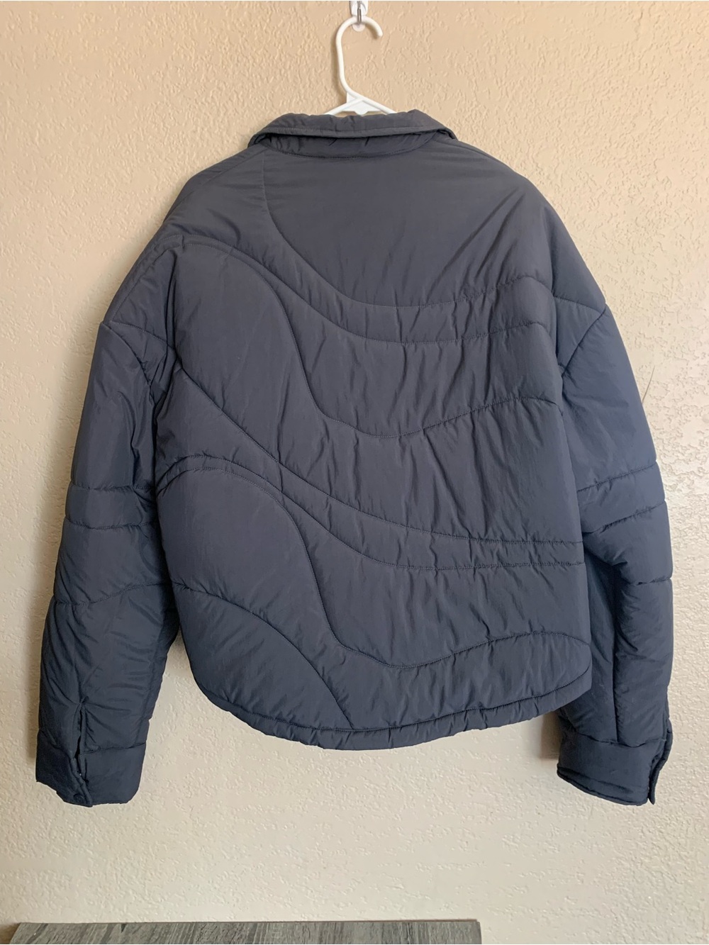 Women's Black Puffer Jacket - Thirty Years - Picture 2 of 7